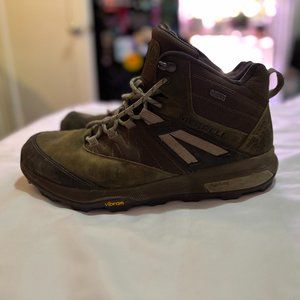 Merrell Men's Zion Mid Waterproof Hiking Boots - Size 12